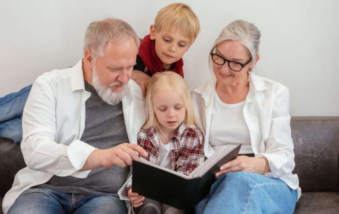 kunnen grootouders een bezoekregeling met kleinkinderen hebben?